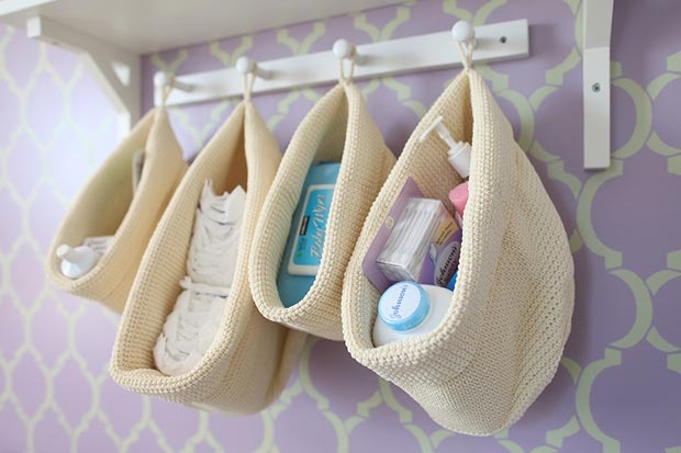 Organizer fai da te: 6 idee creative per avere tutto l'occorrente del bebè  a portata di mano - Periodo Fertile