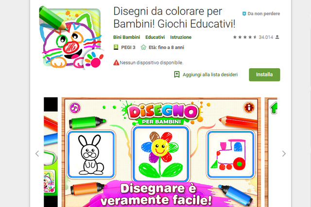 Disegni da colorare bambini - App su Google Play